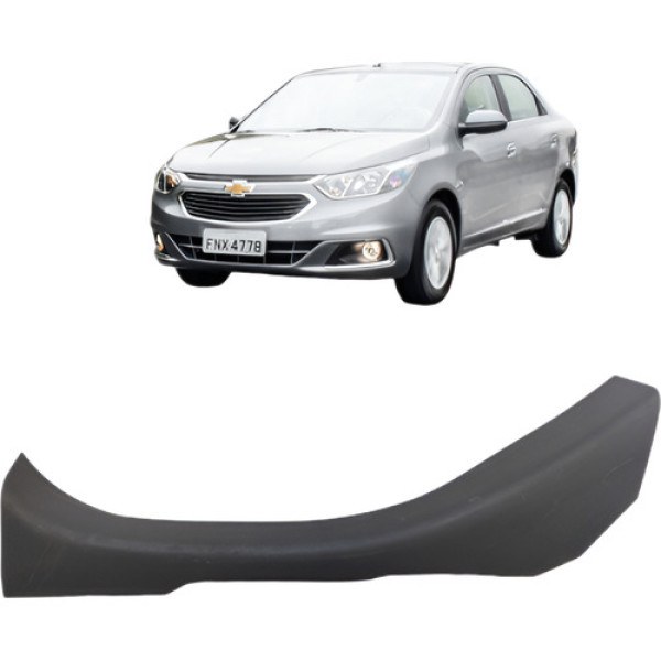 Soleira Porta Traseiro Direito  Gm Cobalt 2016 A 2020 Preto