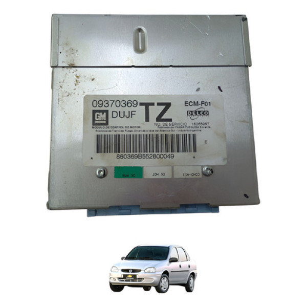 Modulo Injecao Corsa Classic 1.0 Original Alcool 09370369 Tz