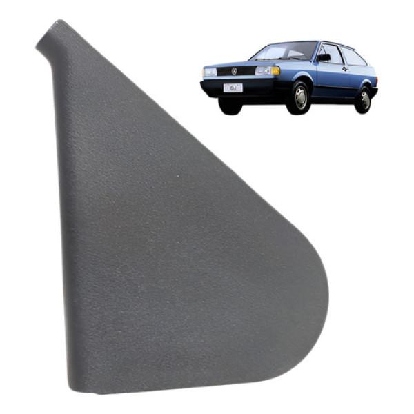 Moldura Int Retrovisor Esquerdo Gol 1990 A 1994 305857505 Preto