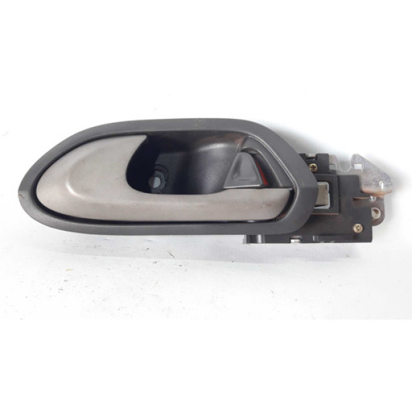 Maçaneta Interna Traseira Esquerda New Civic 07 8 9 10 11   Cinza Traseira