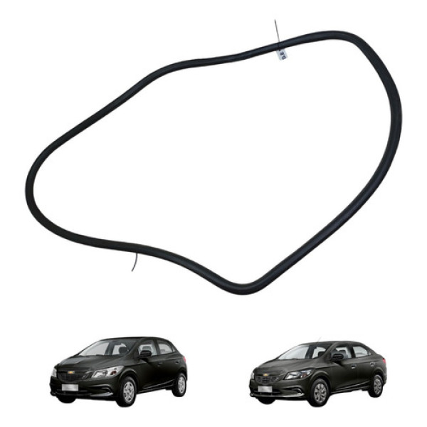 Borracha Guarnição Porta Diant Esquerda Onix Prisma 12/19