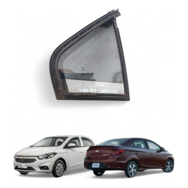 Vidro Vigia Porta Traseira Direita Onix Prisma 2013 A 2021