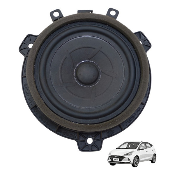 Alto Falante Original Porta Dianteira Hb20 2020 2021 2022 Preto