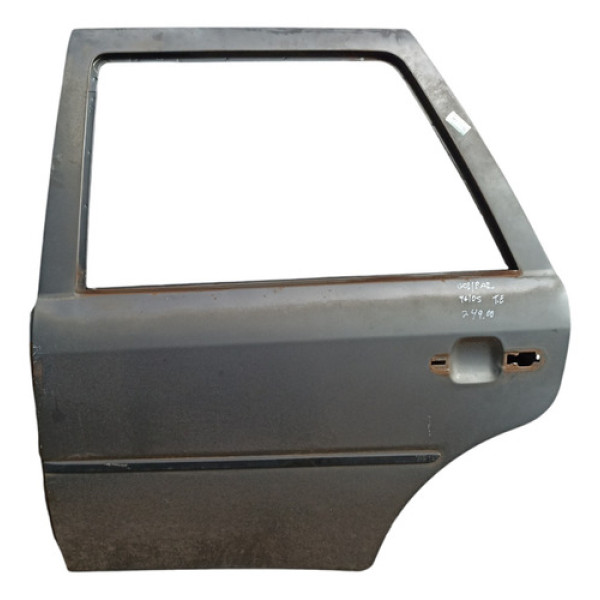 Porta Traseira Esquerda Gol Parati 1996/2005  Traseira Esquerda Cinza