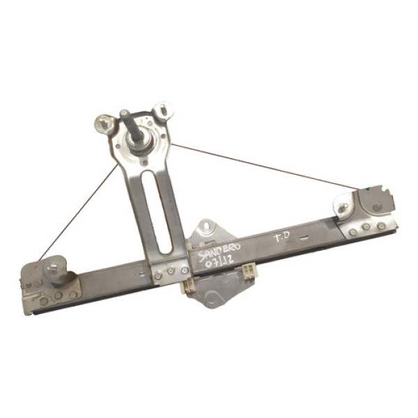 Máquina Vidro Traseiro Direito Manual Sandero 07/13 Original