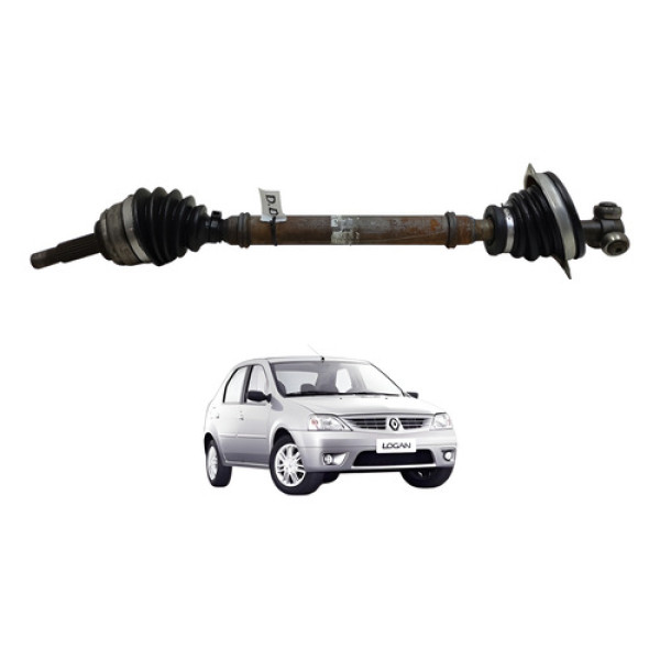 Semi Eixo Direito Logan 1.6 Manual 2007 2008 A 2013 Completo
