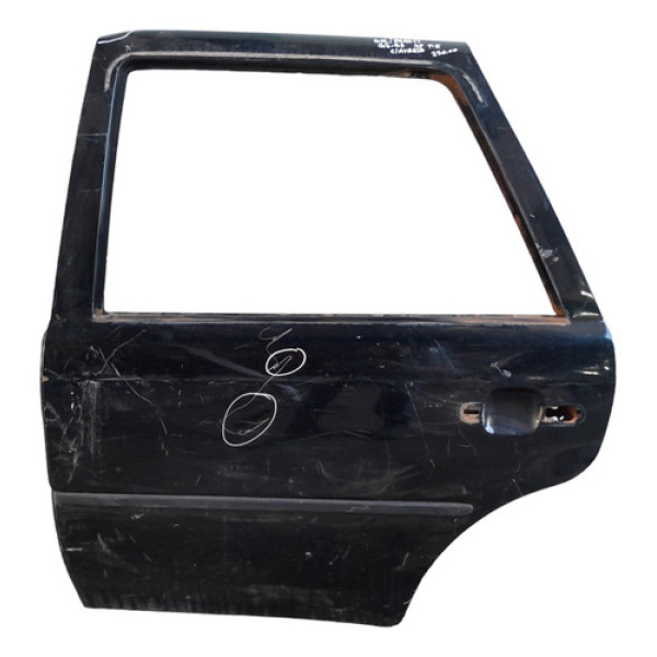 Porta Traseira Esquerda Volkswagen Gol Parati G2 G3 C/avaria Preto Traseira Esquerda