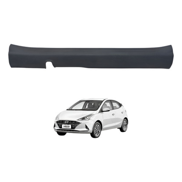 Moldura Soleira Hb20 Dianteira Esquerda 2020 2021 2022 Preto