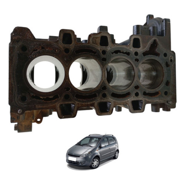 Bloco Motor Chery Face 1.3 71.88mm 2010 2011 2012 2013 2014 