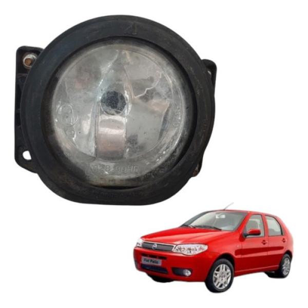 Farol Milha Direito Palio Siena Strada 2004 A 2012 Original  Transparente