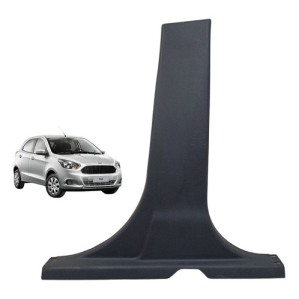 Moldura Coluna Central Lado Direito Ford Ka 2015  A 2018