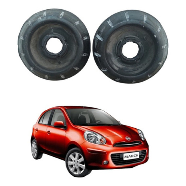 Batente Coxim Amortecedor Dianteiro Nissan March 2011 A 2015