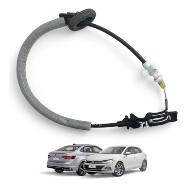 Cabo Fechadura Traseira Esquerda Polo Virtus 2017 A 2022