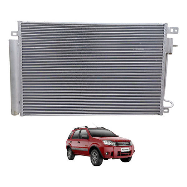 Condensador Ecosport Fiesta 1.0 1.6 2003 2004 2005 A 2013