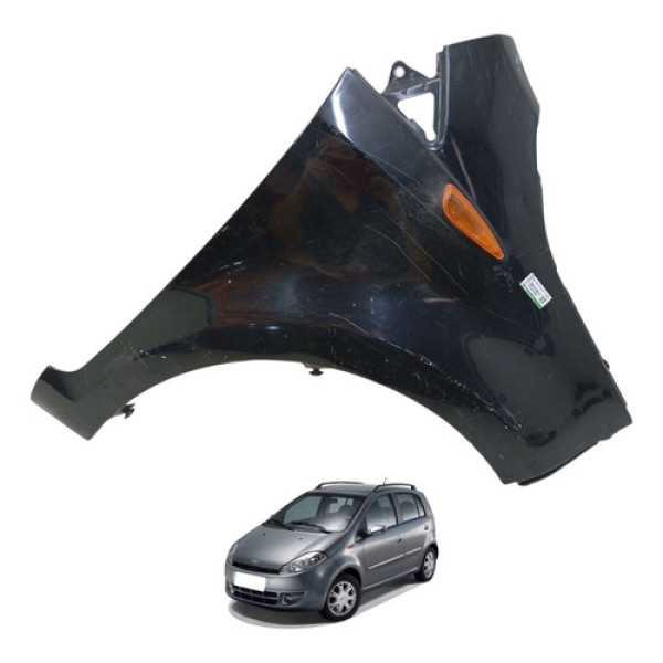 Paralama Lado Direito Chery Face 2010 2011 2012 2013 2014 