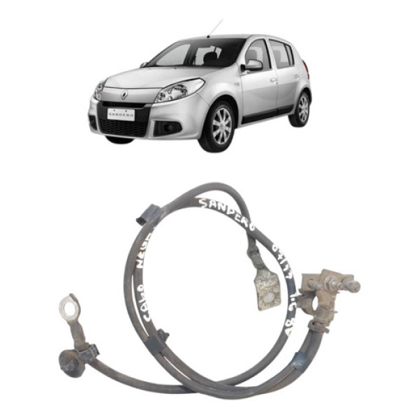 Cabo Negativo Bateria Sandero 1.6 8v 2007 A 2013