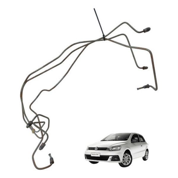 Kit Mangueira Freio Gol G6 G7 2013 2014 2015 A 2018