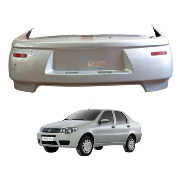 Parachoque Traseiro Siena Celebration 2004 2005 2006 A 2008