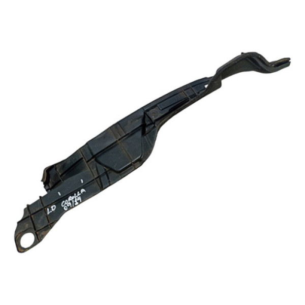 Acabamento Proteção Parachoque Dian Ld Direito Corolla 09/14 Preto Plástico