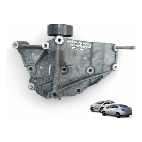 Suporte Compressor Ar Condicionado Prisma Onix 2013 A 2019
