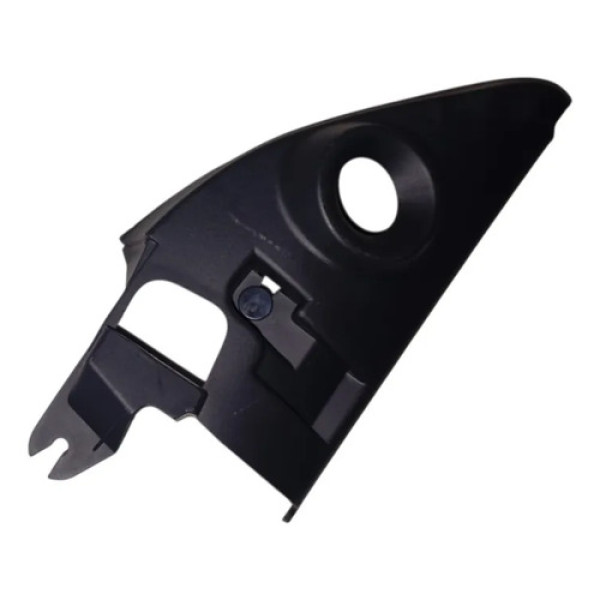 Moldura Interna Retrovisor Manual Polo Virtus 2017 A 2022 Preto