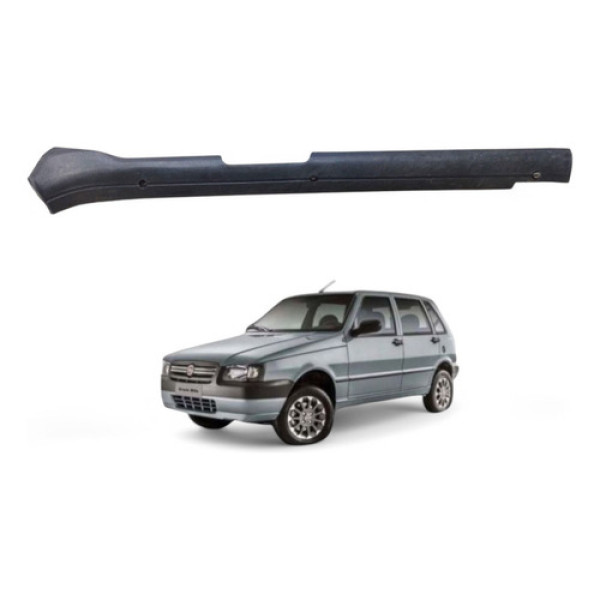 Soleira Porta Traseira Direita Uno Mille 2004 A 2011 1819093 Preto