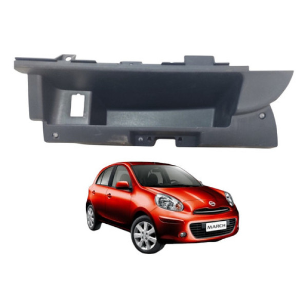 Console Porta Objetos Painel Nissan March 2011 A 2015