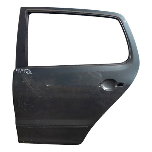 Porta Traseira Esquerda Volkswagen Crossfox Fox  Traseira Esquerda Cinza