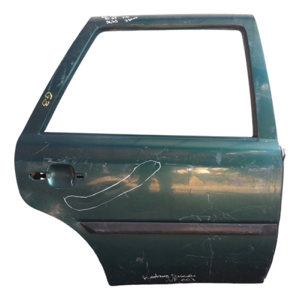 Porta Traseira Direita Gol Parati G2 G3 1996 A 2005 Detalhe Verde Direita Traseira