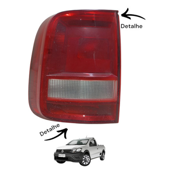 Lanterna Saveiro G7 G8 2017 2018 2019 2020 2021 Original Esquerdo/motorista