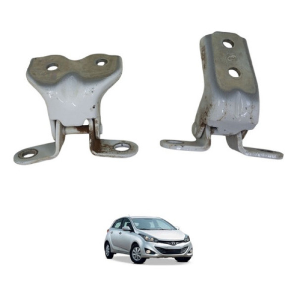 Par Dobradiça Porta Dianteira Direita Hb20 2012/2019 Origina