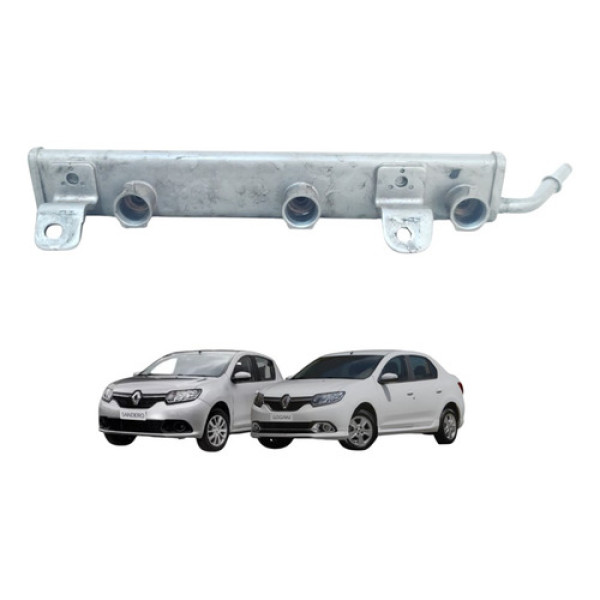 Flauta Bico Injeção Sandero Logan 1.0 3cc  2015 A 2019