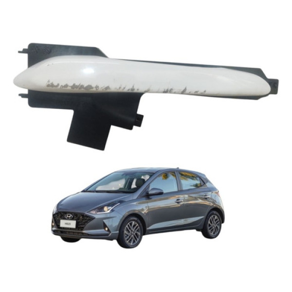 Maçaneta Externa Traseira Esquerda Hb20 2020 A 2022 Branco Traseira