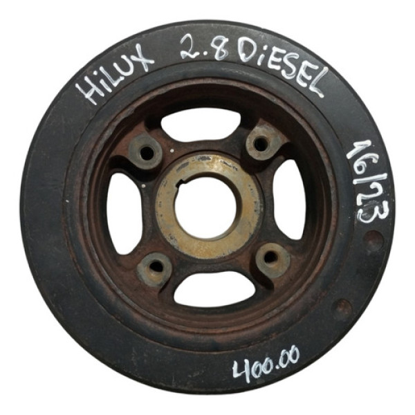 Polia Virabrequim Hilux 2.8 Diesel C/defeito 2017 A 2023