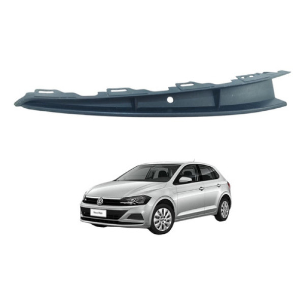 Moldura Inferior Esquerda Para-choque Polo Virtus 2018 A 21