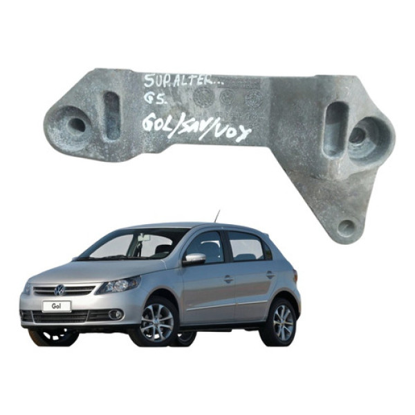 Suporte Alternador Gol Voyage Saveiro G5 G6  2009 A 2016