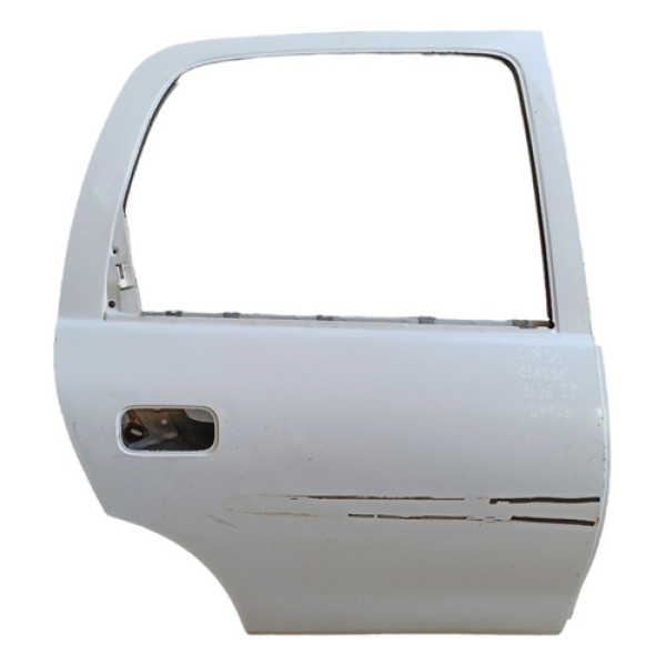 Porta Traseira Direita Corsa Classic Gm 1996 A 2016 Original Traseira Direito Branco