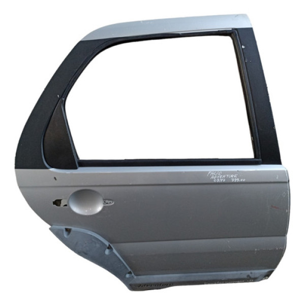 Porta Traseira Direita Fiat Plaio Adventure 2009 A 2012 Traseira Direito Prata