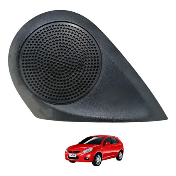 Moldura Alto Falante Jac J3 Tras Esq 2010 2011 2012 2013