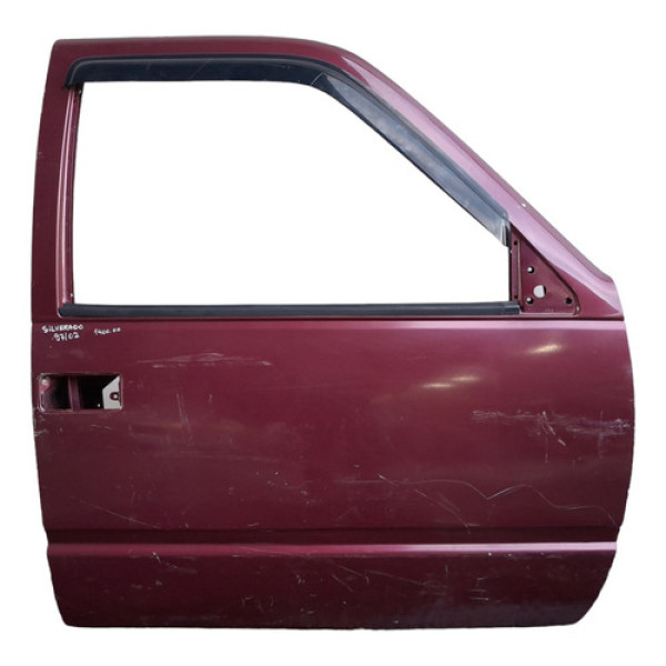Porta Lado Direito Chevrolet Silverado 1997 A 2002 Original  Dianteira Direito Vermelho