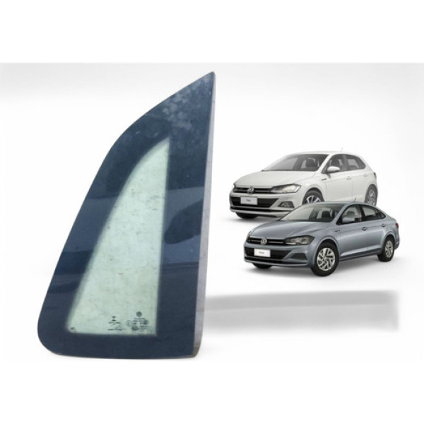 Vidro Fixo Traseiro Porta Direita Polo 2017 A 2022 43r011583