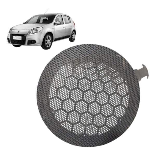 Tela Auto Falante Dianteiro Sandero 2007 A 2013 8200607861 Preto