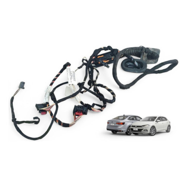 Chicote Porta Dianteira Esquerda Polo Virtus 2017 A 2022