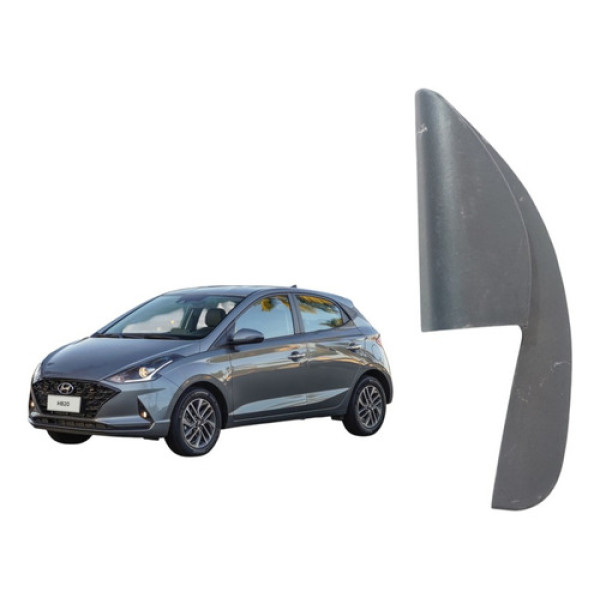 Moldura Interna Retrovisor Esquerdo Hb20 2019 A 20 87651r101 Preto