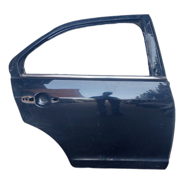Porta Traseira Direita Preta Original Ford Fusion 08/12