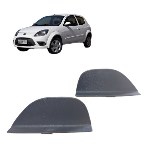 Par Moldura Lateral Console Painel Ka 2008 A 13 Ys51b044c60