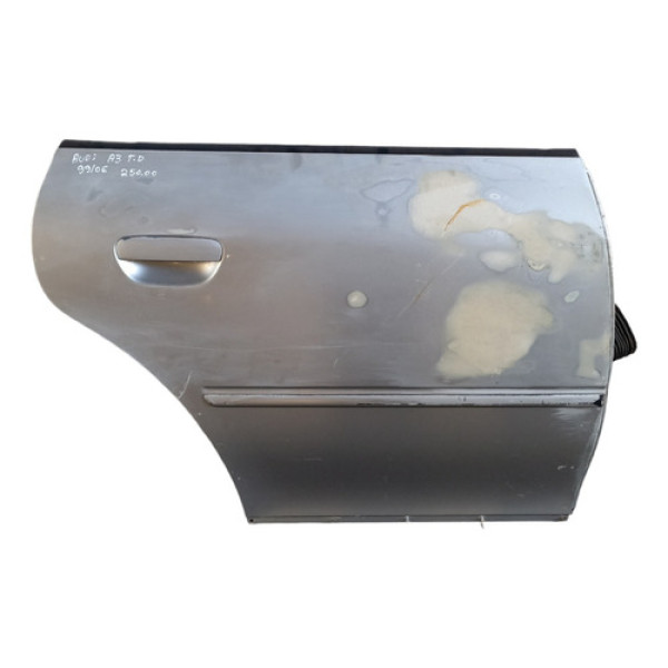 Porta Traseira Direita Audi A3 1999 A 2006 Com Massa  Prata Direito Traseira