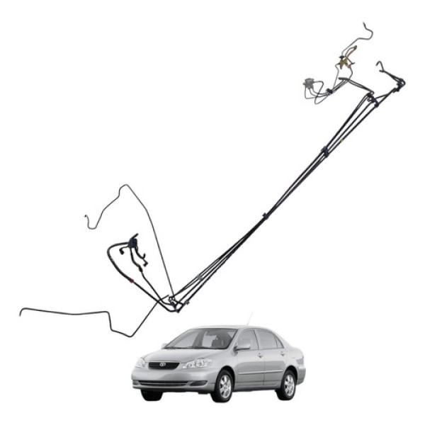 Cano Combustível Freio Corolla Xei 1.8 2003 2004 2005 A 2008
