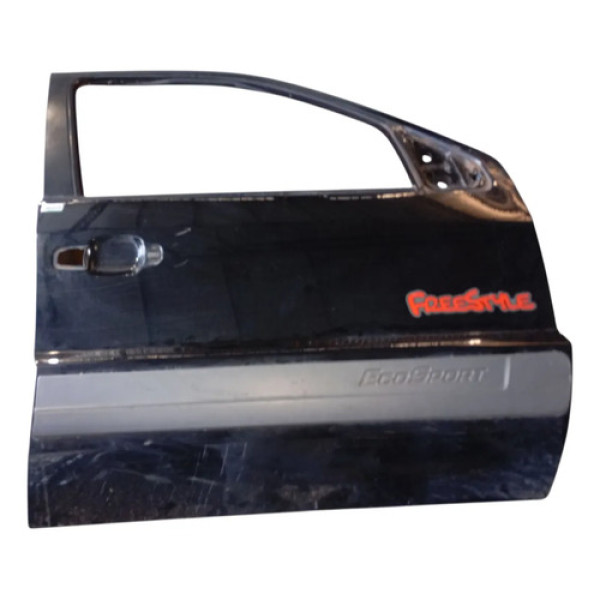 Porta Dianteira Peugeot 206 Direita 2002 2003 2004 A 2008 Dianteira Dianteiro Direito Preto