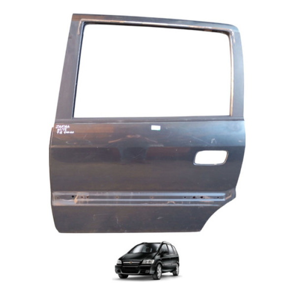 Porta Traseira Esquerda Zafira 2001 2002 2003 2004 A 2012  Traseira